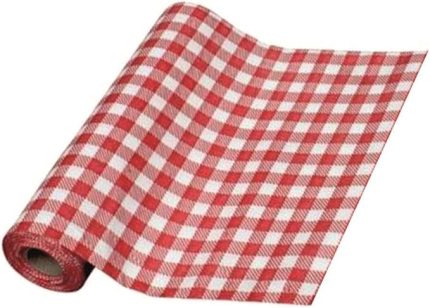 At Kırmızı Kağıt Masa Örtüsü 24 Metre 16 Yaprak