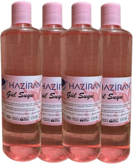 Gül Suyu, 400 ml, 4'lü Set, Doğal Rose Water