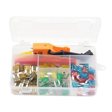 Araba Sigortaları Çeşitler Kiti Standart Bıçaklı Sigortalar Küçük Sivri Ayak 7.5A 10A 20A 25A 30A AMP Çeşitli Set Çektirme ATC/ATO Tekne, Kamyon SUV Deniz, RV, Araç Motosiklet için Sigorta