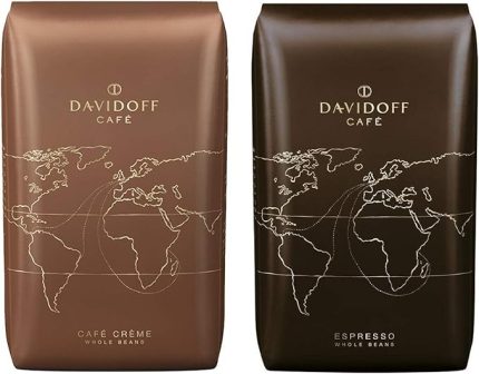 Davidoff Kahve Krem Çekirdek Kahve 500GR + Espresso Çekirdek Kahve 500GR