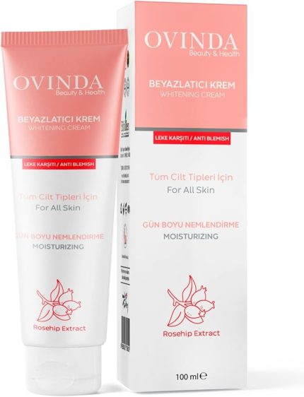 ve Vücut için Beyazlatıcı & Leke Karşıtı Cilt Kremi (Vitamin E - Vitamin C), 100ml