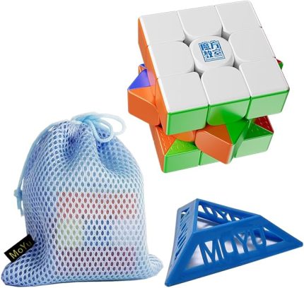 MoYu 2024 WEILONG WRM V10 M 20-M Maglev Top Çekirdek Konumlandırma 3.0 Versiyon 3x3 Küp, Çift Ayar Sistemli, UV Kaplı, Çanta ve Tripod (Çok Renkli)