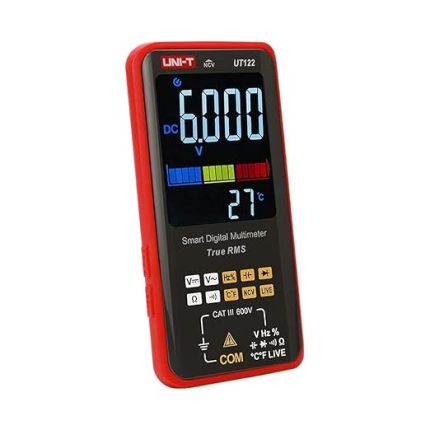 UT122/UT121A/B Smart Digital Multimeter True RMS Voltage Frequency Dual Display NCV LIVE Auto Range 6199 Count Meter (UT122)