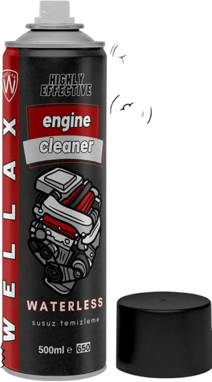 Susuz Motor Temizleme Spreyi, Motor Parlatıcı, Aerosol Sprey, 500ml