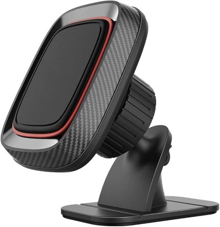 Profesyonel C6-W15 Araç İçi Yapışkan Gövde, Torpido Uzeri Kullanılabilen, Navigasyon Takip, Universal Mıknatıslı Araç İçi Telefon Tutucu (Siyah)