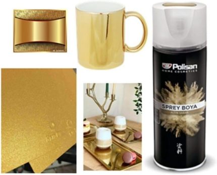 Metalik Sprey Boya Altın