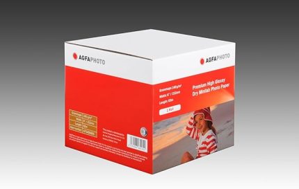 Agfa Photo İnkjet Fotoğraf Kağıdı 15.2 (152 mm) Parlak 65 Metre DX100 Yazıcıya Uyumlu