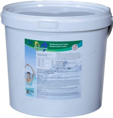 Blue Çok Fonksiyonlu 3 Ü 1 Arada%90 Multi Tablet Klor 10 Kg Deepmtk10