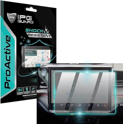 Ford 2024 Puma 12" MultiMedya Navigasyon için 9H Nano ProActive Ekran Koruyucu, Pürüzsüz Cam Bitiş, Ultra Duyarlı Dokunmatik Hassasiyet