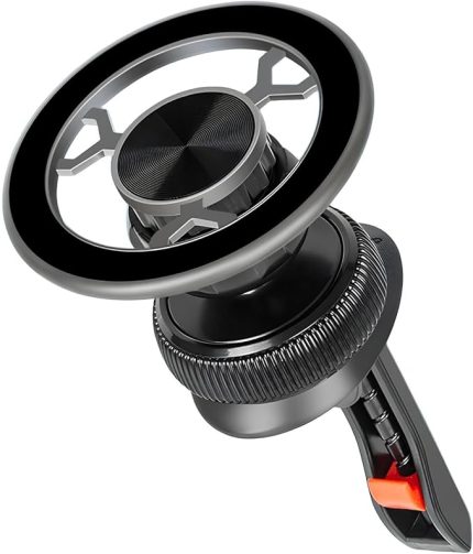 Manyetik Araç İçi Telefon Tutucu [Güçlü Mıknatıslar] Havalandırma MagSafe ile Uyumlu Telefon Tutucu Araç içi Telefon Tutucu iPhone 16 15 14 13 12 11 Pro Max/Plus ile Uyumlu