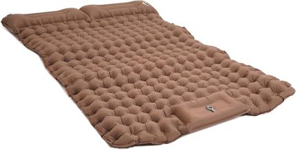 Badger Othila Iki Kişilik Kendinden Pompalı Otomatik Şişme Yatak, Dayanıklı Kamp Ekipmanları, Kamp Aksesuarları, Açık Hava Sporları