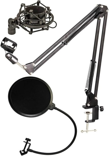 Nb39 Mikrofon Standı + Pop Filter + Shock Mount