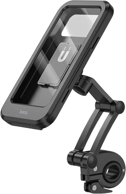 Profesyonel Telefon Tutucu Motosiklet Bisiklet Scooter için Gidon Telefon Tutucu A Kalite 4.5-7 inç Tüm Telefonlara Uyumlu CA101