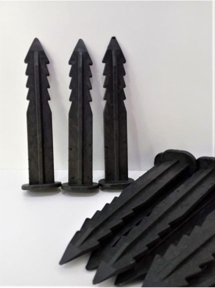 Çim Ayırıcı Kazığı 20 Adet Çim Ayracı Kazığı Çim Sınırlayıcı Kazığı Kazık