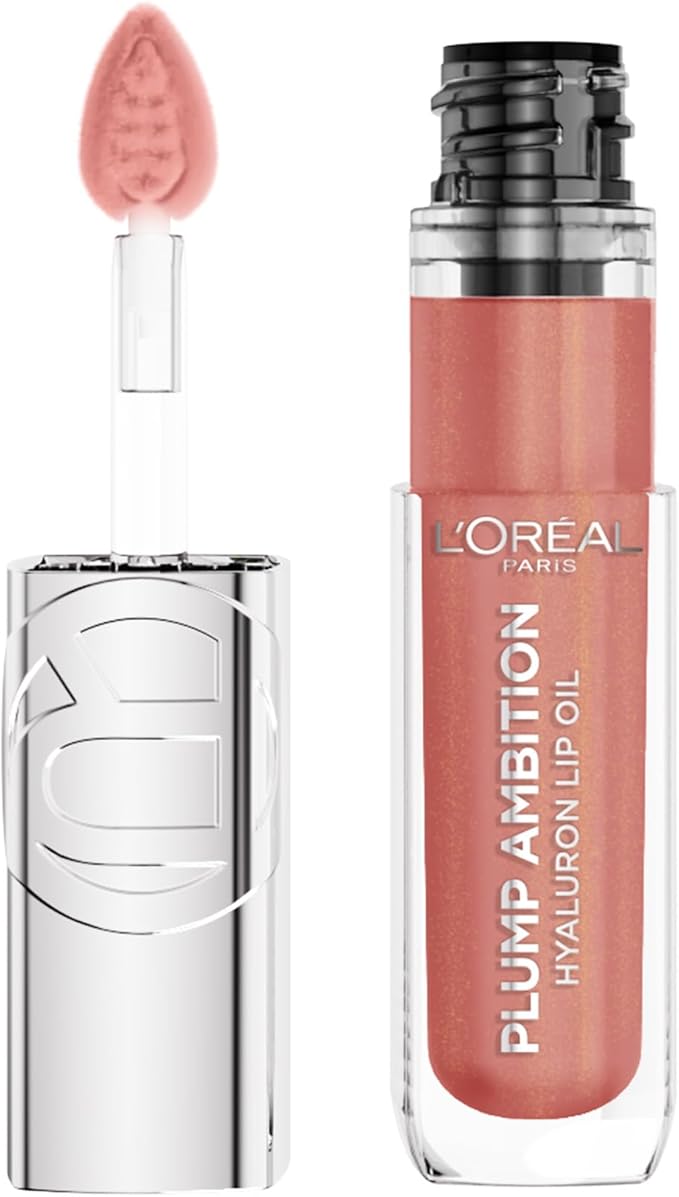 Paris Plump Ambition Hyaluron Lip Oil Besleyici ve Nemlendirici Dudak Parlatıcısı - 650 Nude Macaron