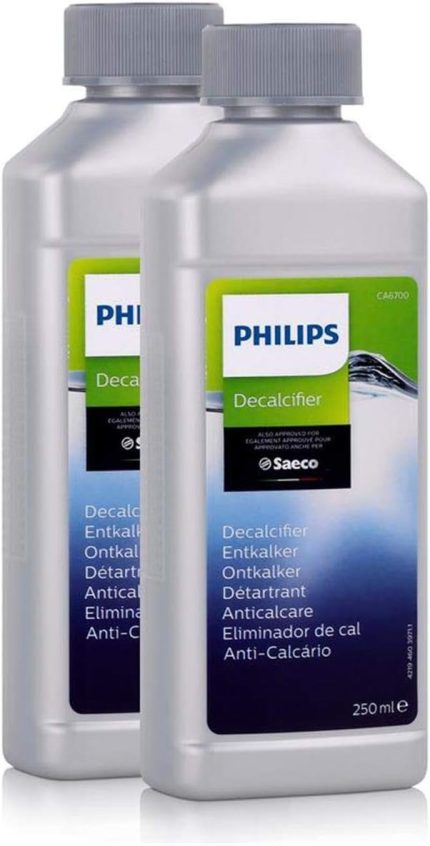 2'li paket Philips kireç çözücü CA6700/99 Espresso makineleri/tam otomatik kahve makineleri için 250 ml
