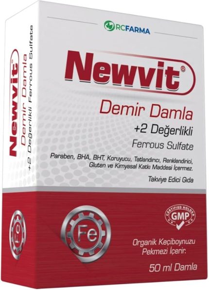 Farma Newvit Demir Damla 50 ml