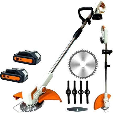 Style Maxstar Pro-S Çift Akülü Şarjlı Kenar Ot Çalı Çim Biçme Kesme Tırpan Makinesi