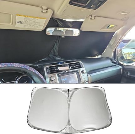 Nissan X-Trail T33 e-Power 2021-2024 2025 ile uyumlu güneş koruması, ön cam örtüsü, ön cam örtüsü, katlanabilir, güneş siperliği aksesuarı, UV koruması