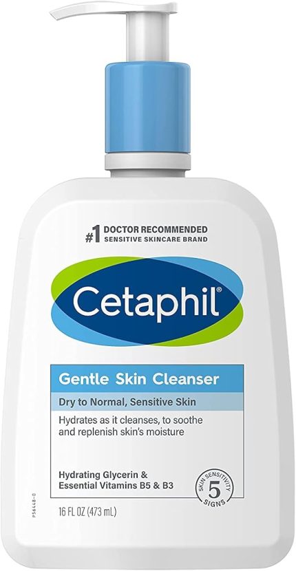 Gentle Skin Cleanser For Normal To Dry Sensitive Skin 473 Ml. Normal ve Kuru Ciltler İçin Yüz ve Vücut Temizleyici