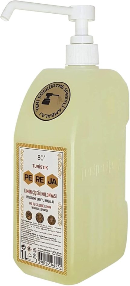 Limon Kolonyası 1000 ml Pompalı - Spreyli