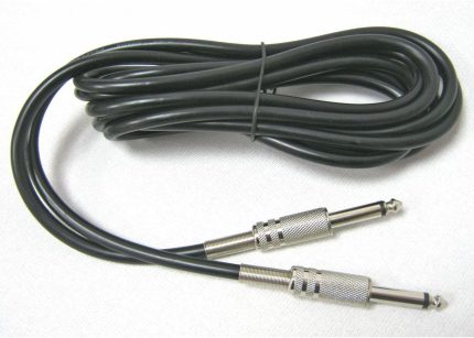 Gitar Kablosu 3 Metre, Fl-10, Gitar Kablosu 3 Metre (2 Adet 1/4" Nikel Jack)