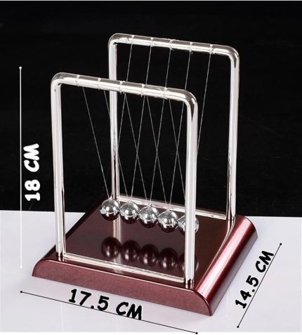 Çarpışan Newton Denge Topları Büyük Boy 18X 17.5 X 14.5 Cm