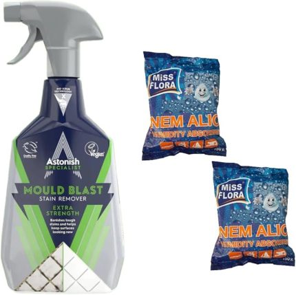 Astonish Küf Temizleyici 750 Ml + Miss Flora Nem Alıcı 450 G Yedek 2 Adet