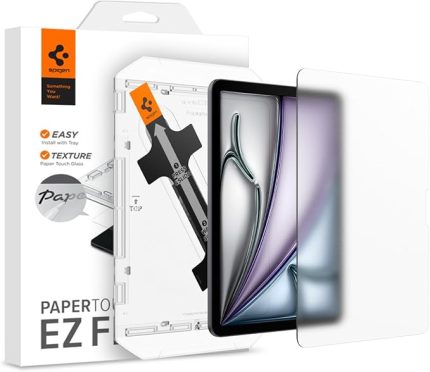 iPad Air 11" M3 (2025) / M2 (2024) Defter Kağıt Hissiyatlı Ekran Koruyucu Kolay Kurulum Paper Touch EZ Fit - AGL07799
