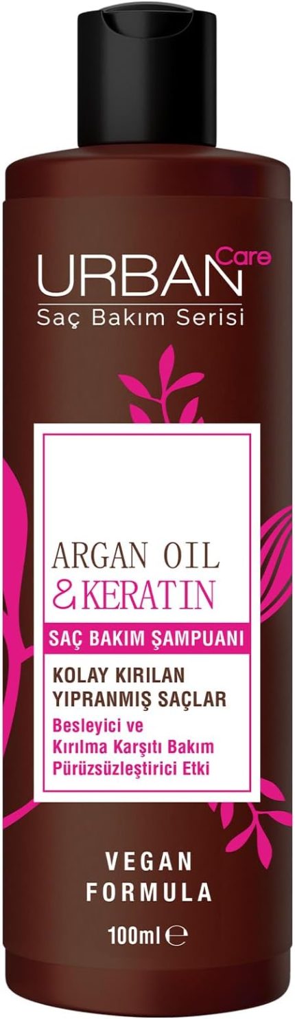 Care Argan Oil&Keratin Şampuan, 100 ML