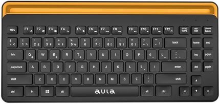 AWK310 Bluetooth 4.0 Kablosuz Telefon Tablet Standlı TKL Türkçe Q Klavye