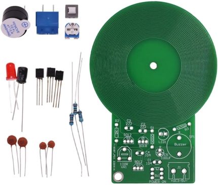 Metal Sensör Diy Kit Dedektör Elektronik Lehimleme Eğitim Devresi DC 5V 60mm Temassız Algılayıcı