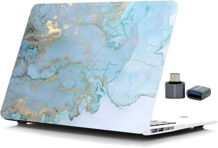 MacBook Pro 13 inç M1 M2 Uyumlu Sert Kapak Kılıf | Desenli Koruyucu Tasarım | Alt + Üst Kapak | 360° Çizilmeye Dayanıklı Laptop Kılıf R-38