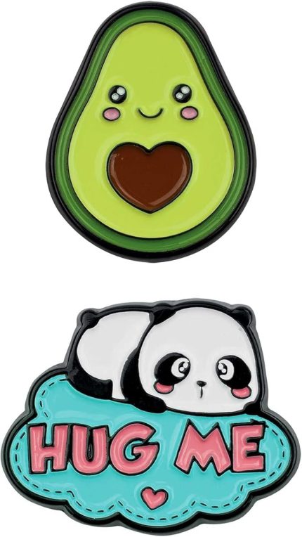 Metal Avokado Panda 10 Pcs