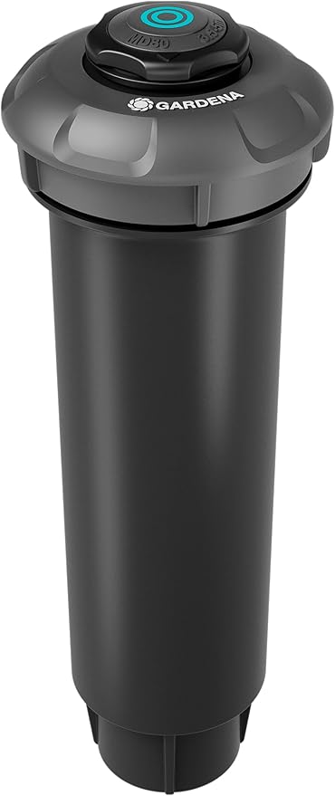 Yağmurlama sistemi MD80: 80 m²'ye kadar orta büyüklükteki çim alanlar için Pop-up sulama sistemi, 3,5 – 5 m menzil, döner başlık, 1/2 inç iç dişli (8232-20)