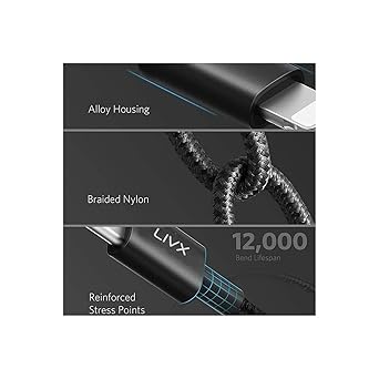 Horizontal 20W Type C to Lightning 1 Metre iPhone iPad Hızlı Şarj ve Data Kablosu Space Gray - Görsel 3