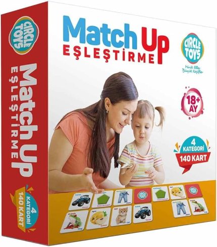 Toys Match Up Eşleştirme Kartları Eğitici Geliştirici Oyun Eşleme Kart