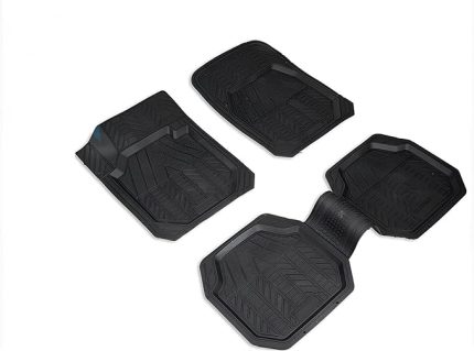 R9 Broadway ile Uyumlu 3D Havuzlu Oto Paspas Tuna Serisi Kesilebilir Model Siyah