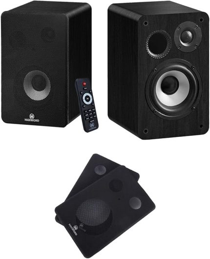 RM-400BK Aktif Stüdyo Referans Monitörü 4 İNÇ ÇİFT Bluetooth USB 140 Watt