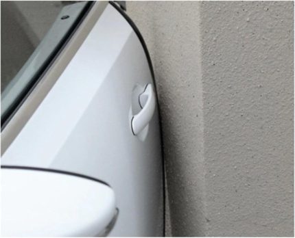 GROUP (7930) Araç Kapı Koruma Fitili Çarpma Çizik Önleyici Siyah ile uyumlu