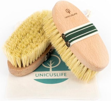 Tampiko Otu Vücut/Selülit Fırçası (Taşıma kesesi ile birlikte gönderilir) (Vegan)