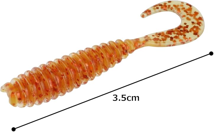 Craft Paraworm PW-Grub 1.3" #049 Orange Gold - Görsel 3