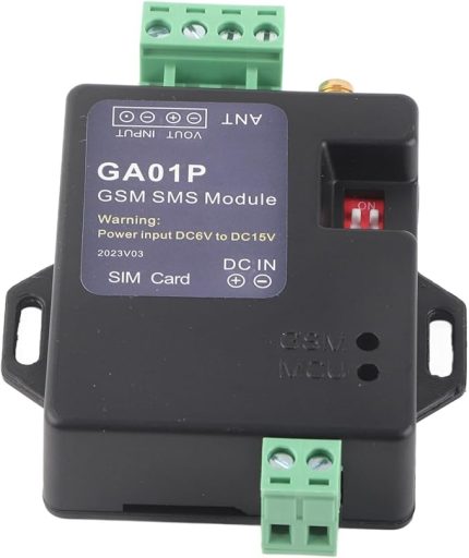 Sensör Uyumluluğu Için GSM Güç Karar Bildirimi, Akıllı Elektrik Kesinti Alarmı, Özelleştirilebilir Mesajlaşma Ile SMS Uyarı Sistemi, Çok Yönlü Tasarım