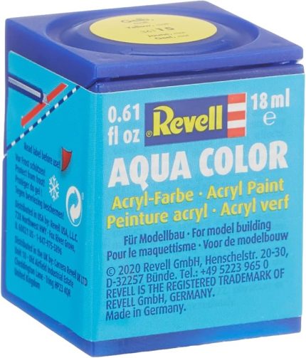 - Su Bazlı Maket Boyası Sarı Mat 18 Ml (36115)