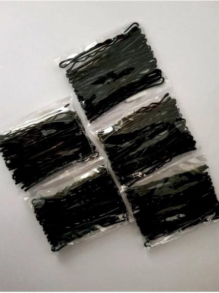 Süs dünyası Kadın Siyah 100'Lü Tel Toka