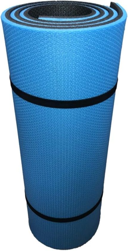 10 Mm Pilates Minderi Yoga Matı 180x60 Cm Mavi Mat