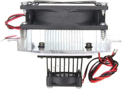 Termo Elektrik Peltier Hava Soğutucu Sistem Dc 12v 6a 60w Mini Klima Buzdolabı Araba Soğuk Hava