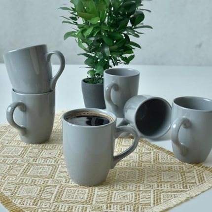 Gri Alfa Kupa 11 Cm 6 Adet 638