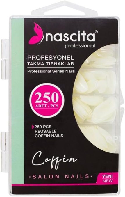250'li Kutulu Coffin Takma Tırnak - 175