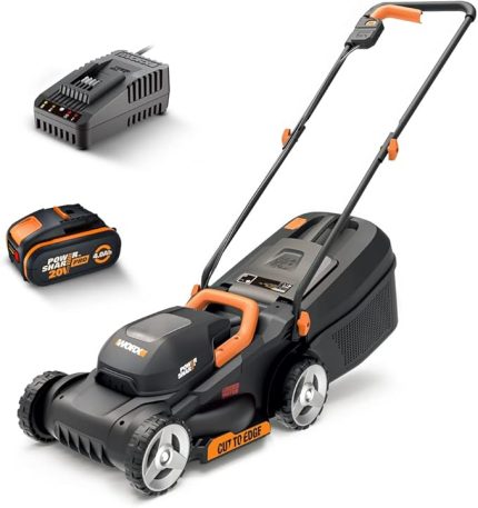 WG730E 20Volt 4.0Ah. Li-ion 30cm Profesyonel Kömürsüz Şarjlı Çim Biçme